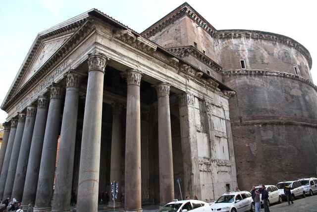 Panthéon vu de l'extérieur