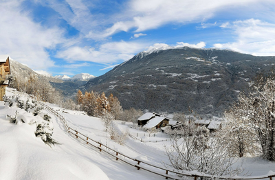 Paysage autour du Chalet Anna