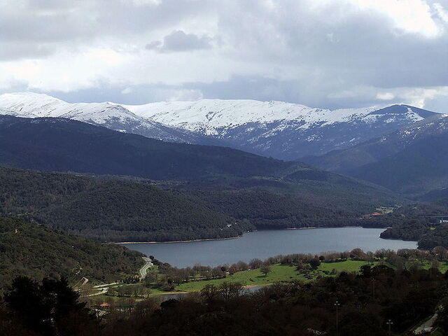 Le lac de Gusane près de Gavoi