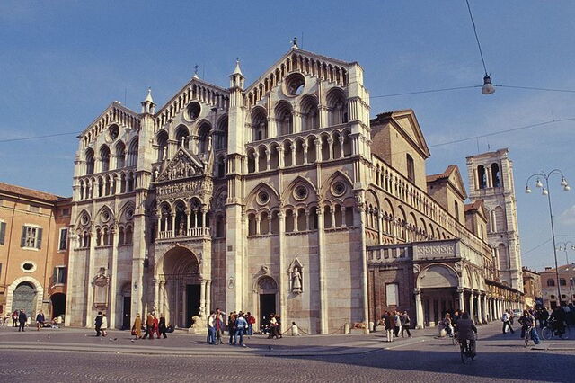 La cathédrale de Ferrare