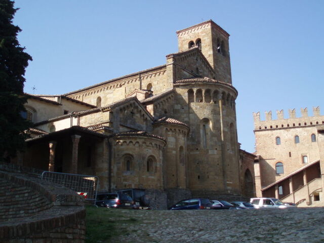 L'église de Castell'Arquato