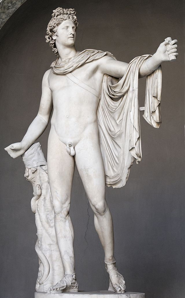 Sculpture de l'Apollon