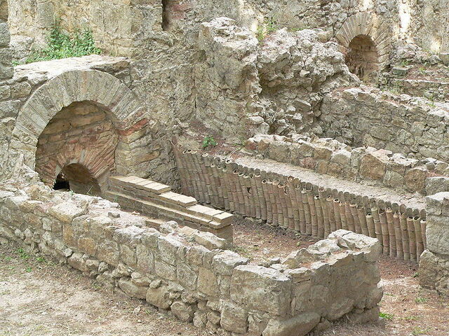 Le système de chauffage des thermes romains