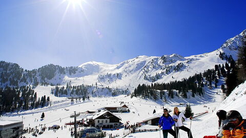 Station de ski italienne