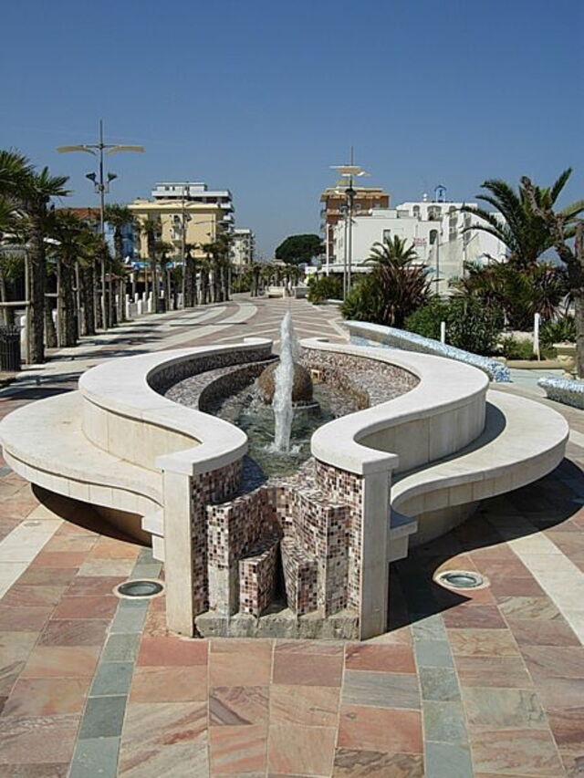 La fontaine de Misano Adriatico