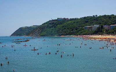 La plage de Gabicce