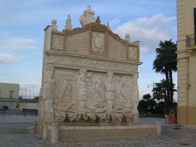 La fontaine Grecque à Gallipoli