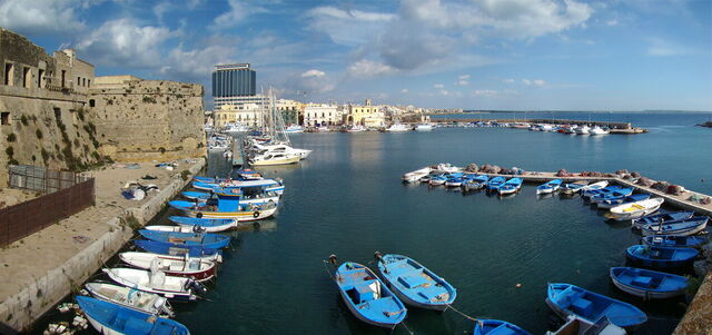 Le port de Gallipoli