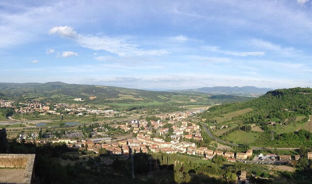 Orvieto vue de loin