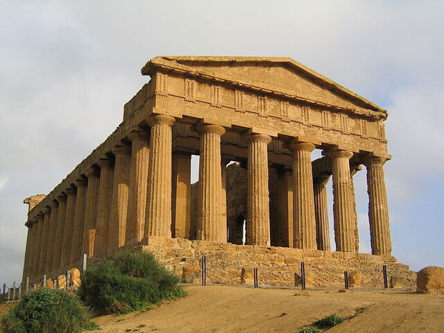 Le temple de la Concorde