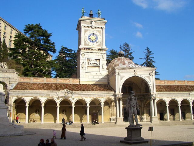 La piazza Libertà à Udine