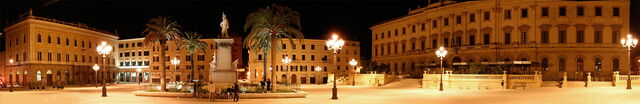 La place principale de Sassari