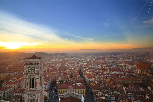 florence vue aérienne