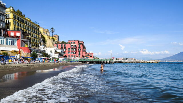 Front de mer de Naples