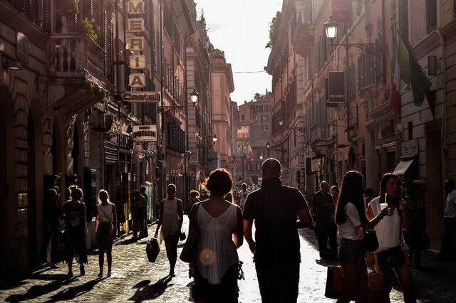 Les rues de Naples