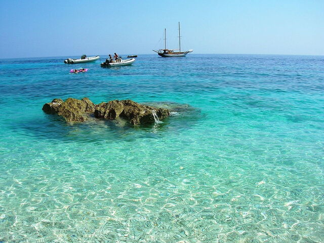 Cala Goloritzè, mer