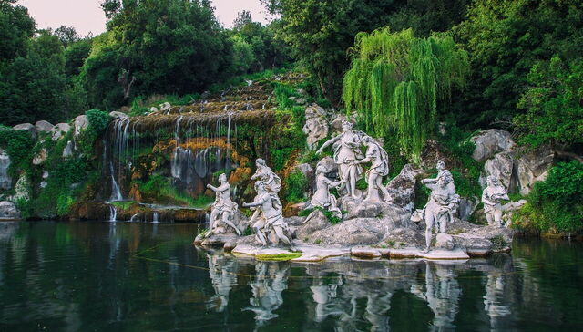 Palais de Caserte, jardins