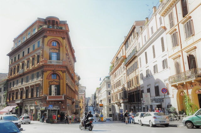 Les rues de Rome