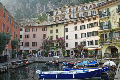 La marina à Limone Sul Garda