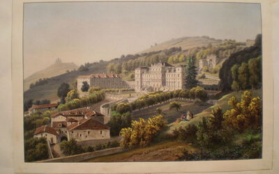 Vue sur la Villa della regina