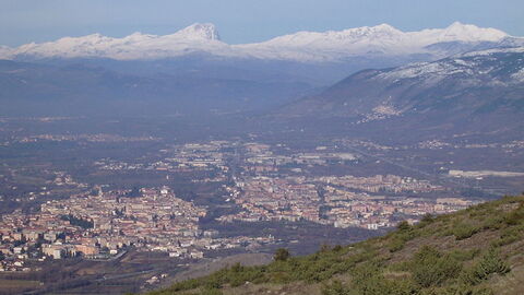 Vue sur Sulmona