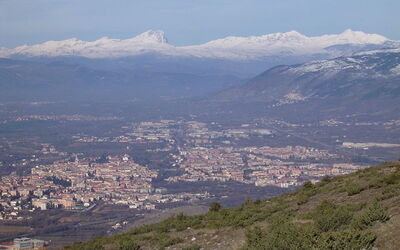 Vue sur Sulmona