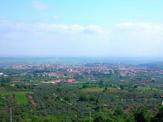 Vue panoramique sur Venosa