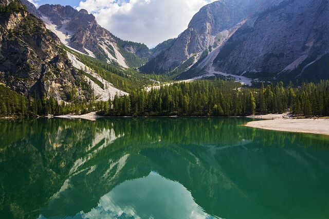 Pragser Wildsee, Vue