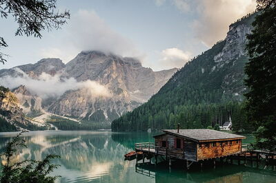 Pragser Wildsee, maison