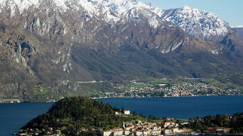 Ville de Bellagio sur le lac de Côme