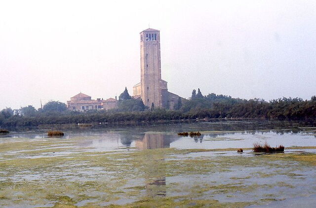L'île de Torcello dans la lagune de Venise