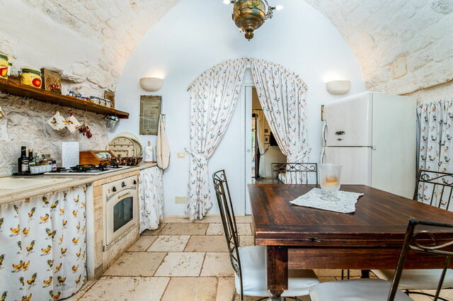 Trullo Agapanto, cuisine
