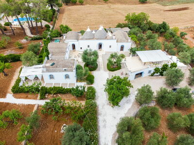 Vue sur Trullo Agapanto