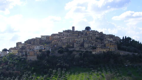 Vue sur Casperia