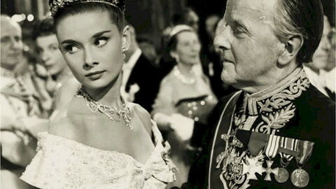 Hepburn dans « Vacances romaines »