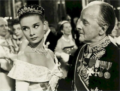 Hepburn dans « Vacances romaines »