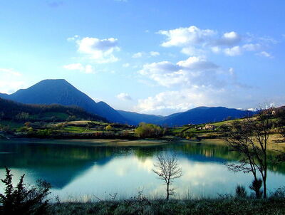Le lac du Castel San Vincenzo