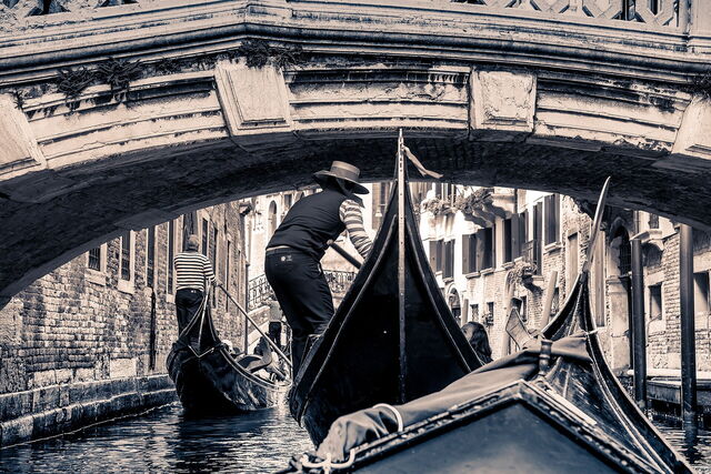 Gondole à Venise