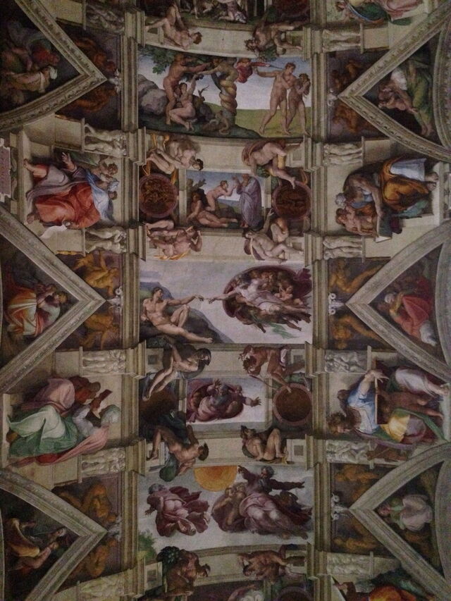 Plafond de la Chapelle Sixtine