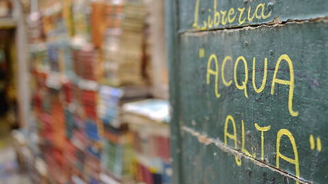 La Libreria Acqua Alta, l'intérieur