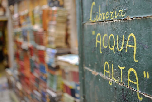 La Libreria Acqua Alta, l'intérieur