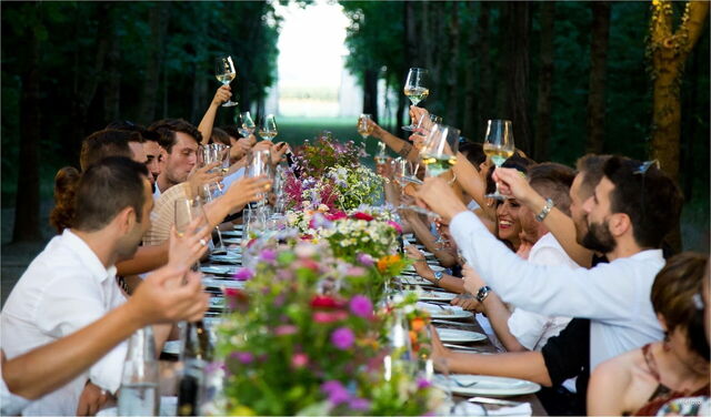 Dîner de mariage