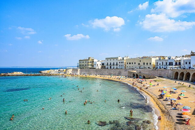La plage de Gallipoli