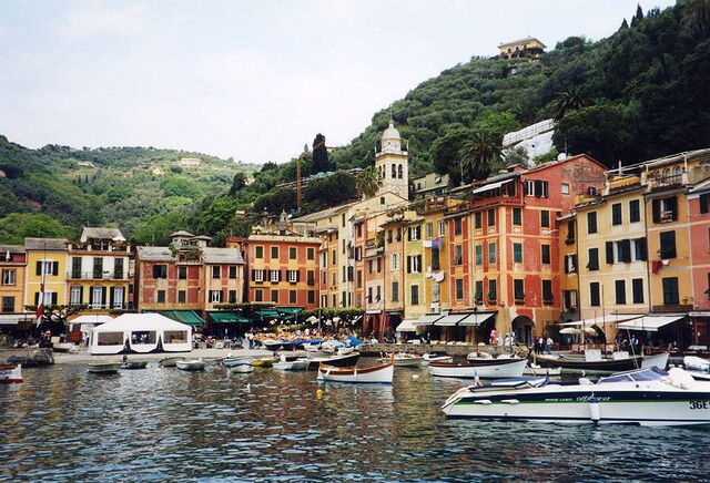 Port de Portofino dans la Riviera italienne