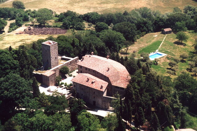 vue aérienne de Petroia