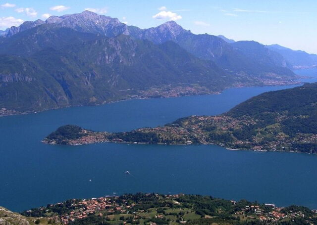 Vue sur le lac de Côme