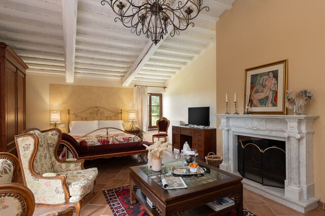 chambre de la villa Anna