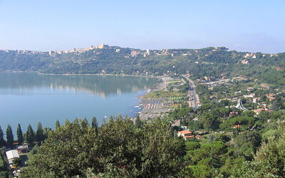 Vue sur Castel Gandolfo