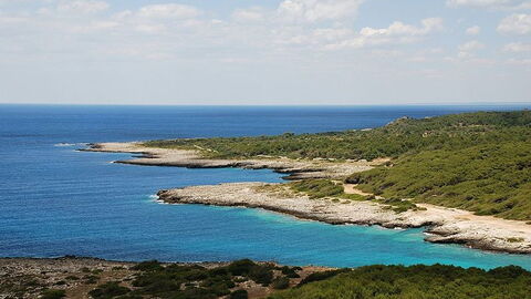 Vue sur Porto Selvaggio