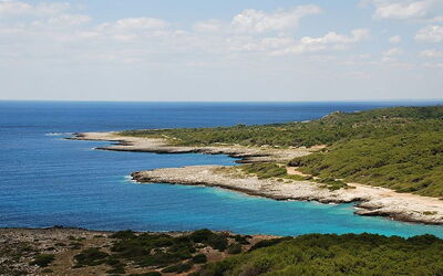 Vue sur Porto Selvaggio